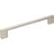 Jeffrey Alexander 160 mm Center-to-Center Satin Nickel Square Sutton Cabinet Bar Pull 635-160SN - alternate 1